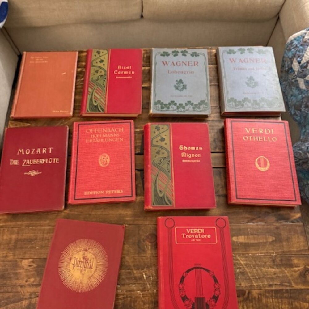 OPERA SONG BOOKS